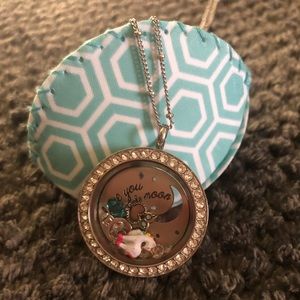 Origami owl necklace